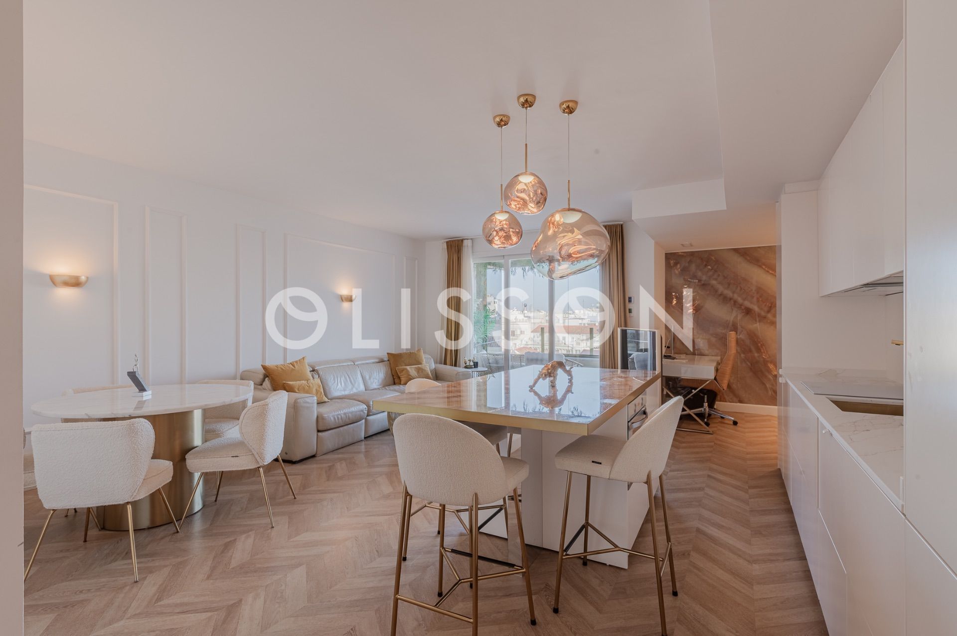 Dining room of Attic for sale in  Madrid Capital  with Air Conditioner, Heating and Terrace