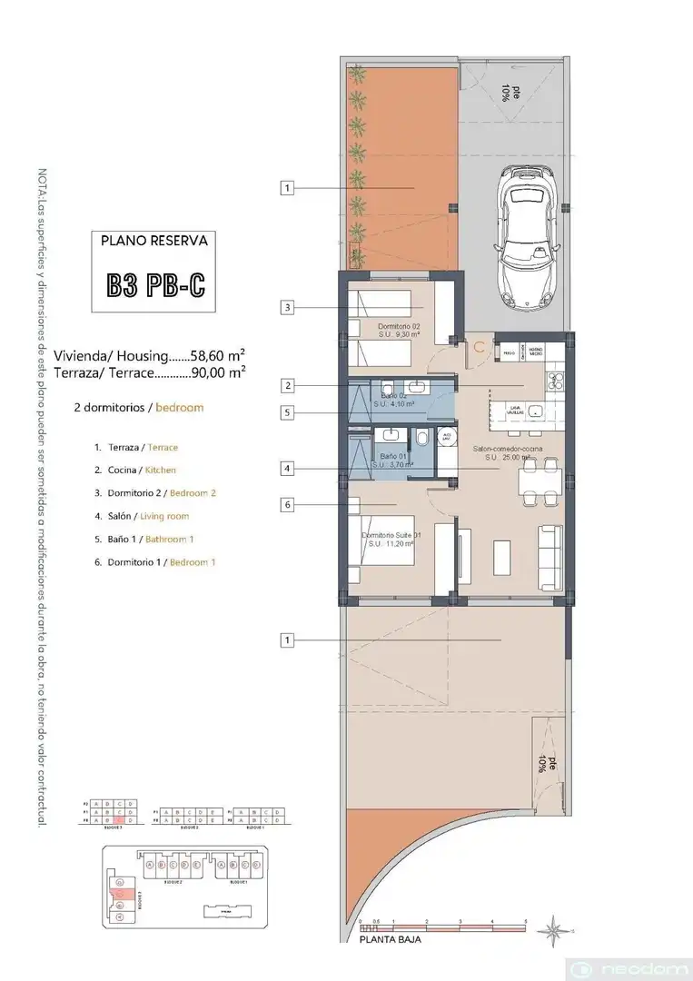 Appartamento in vendita a Las Lomas de Rame - Bahía Bella, imagen 17