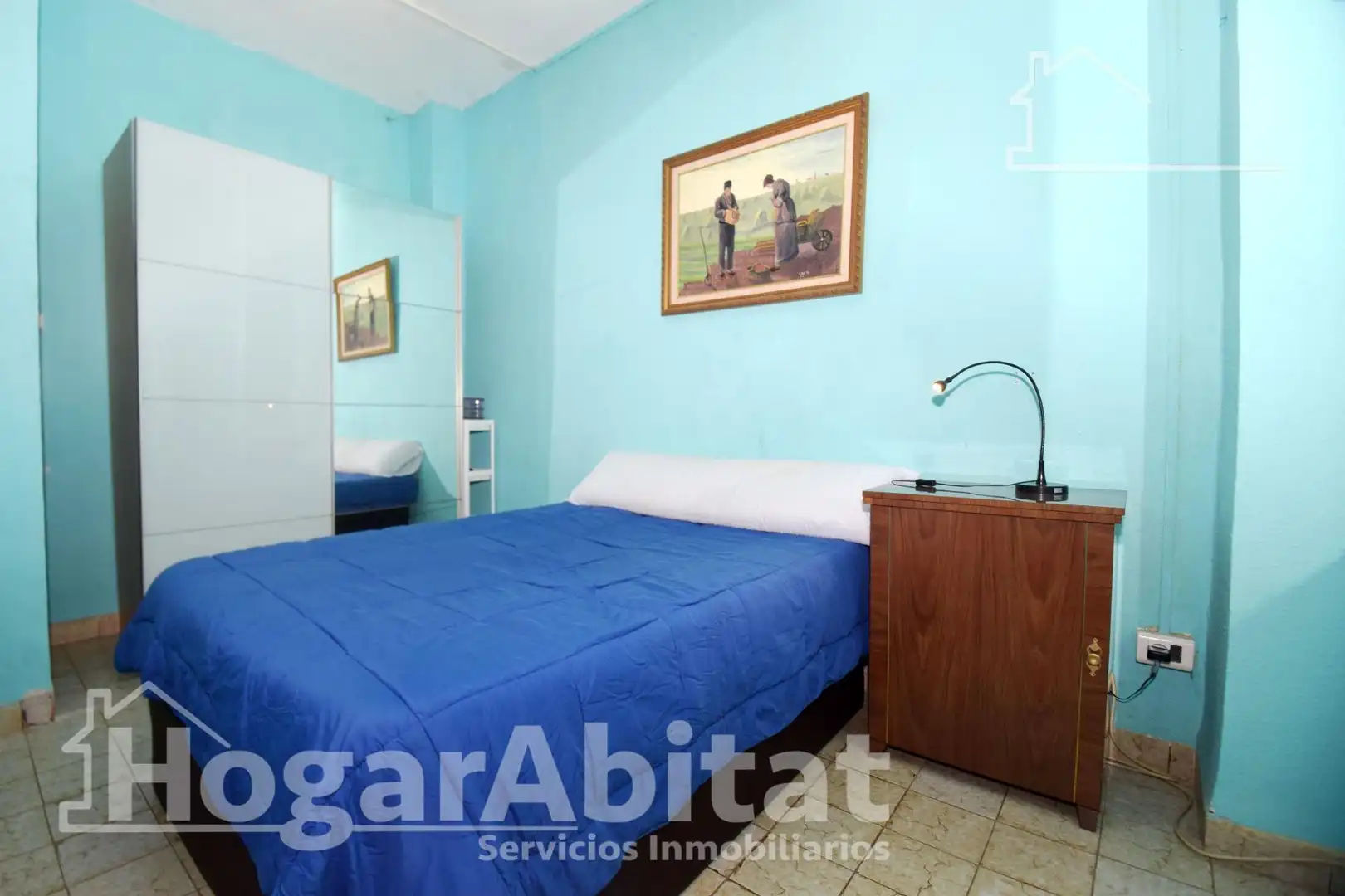 Schlafzimmer von Haus oder Chalet zum Verkauf in Burriana / Borriana mit Heizung, Terrasse und Möbliert