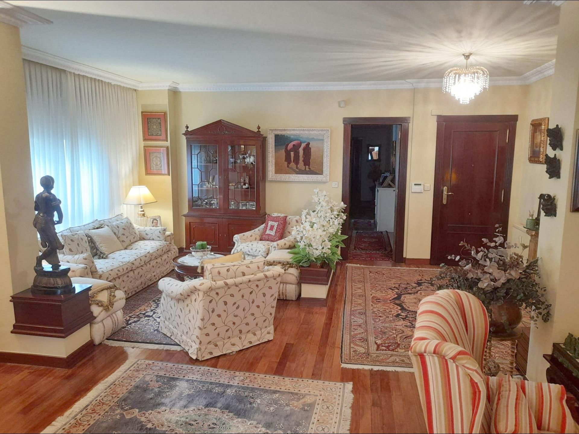 Living room of Flat for sale in Getxo   with Heating, Private garden and Storage room