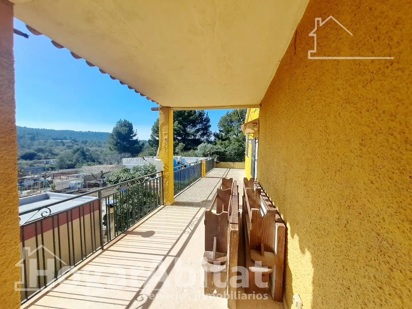 Terrassa de Casa o xalet en venda en L'Alcora amb Calefacció, Jardí privat i Terrassa