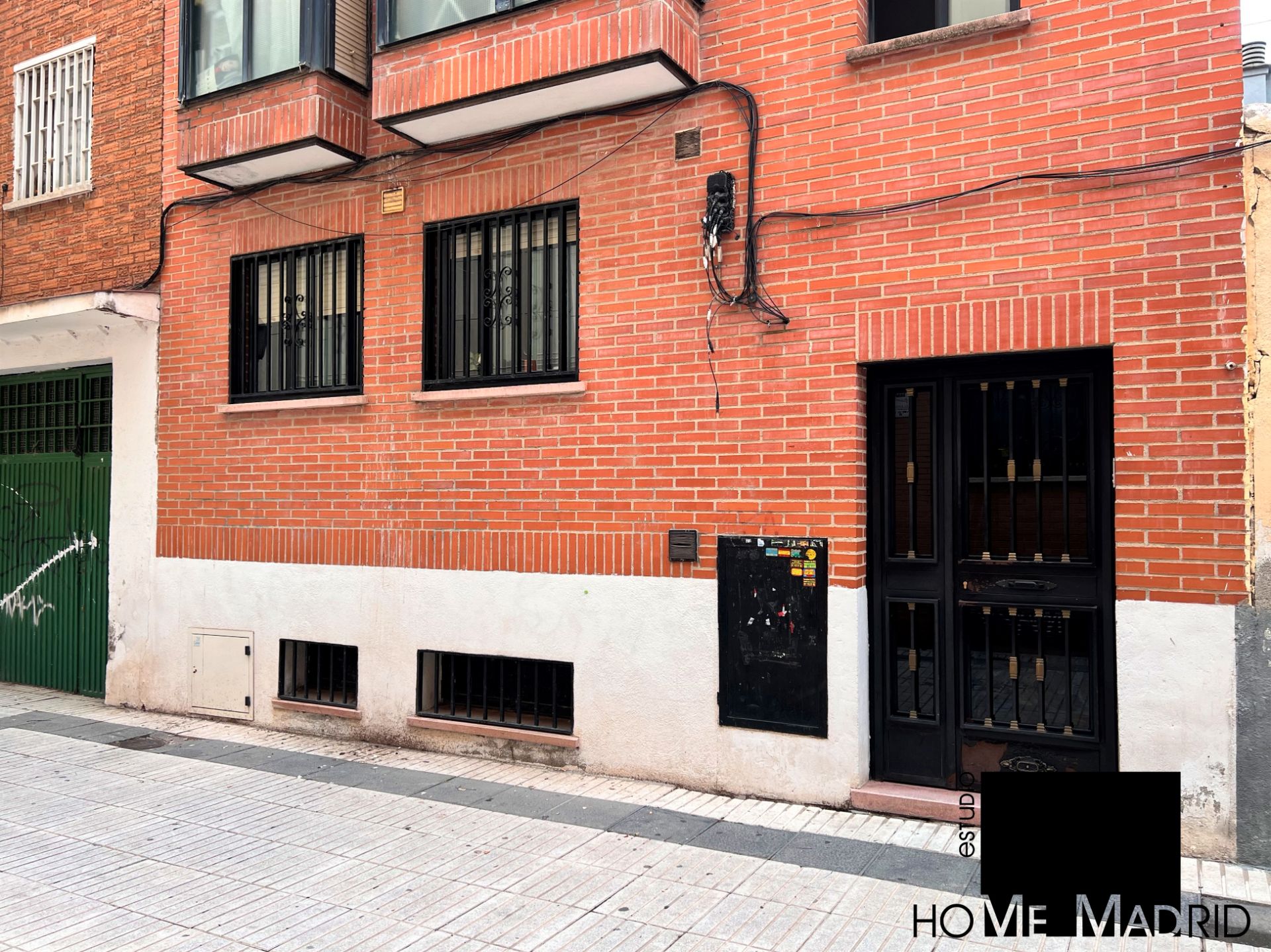 Vista exterior de Pis en venda en  Madrid Capital amb Aire condicionat, Parquet i Terrassa