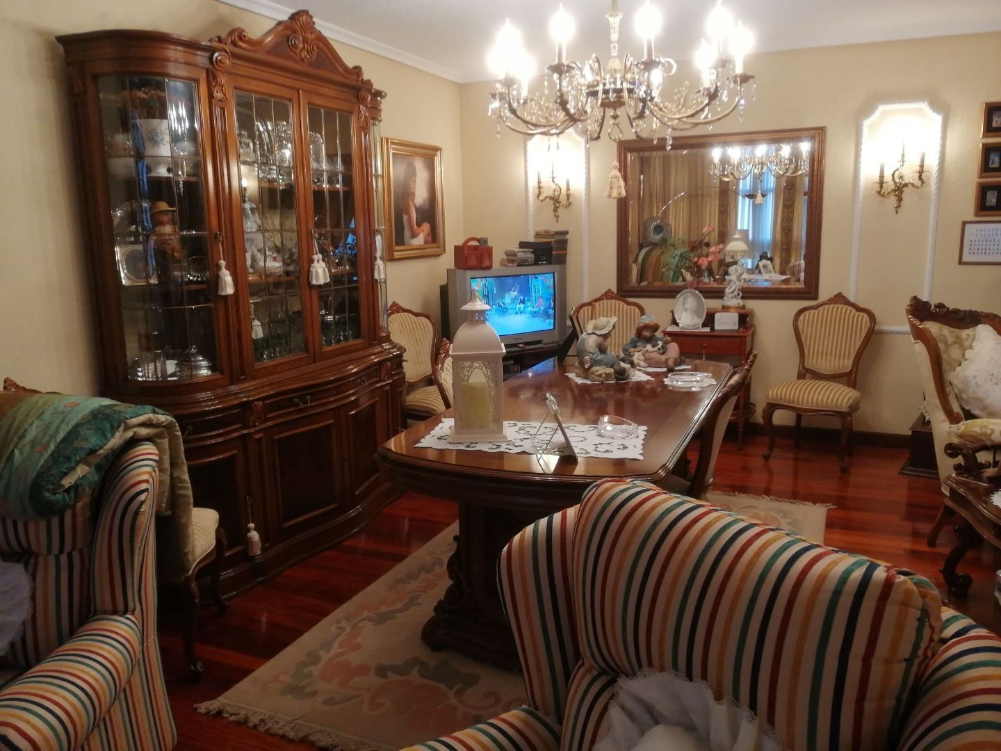 Dining room of Flat for sale in Torrelavega   with Heating, Parquet flooring and Storage room