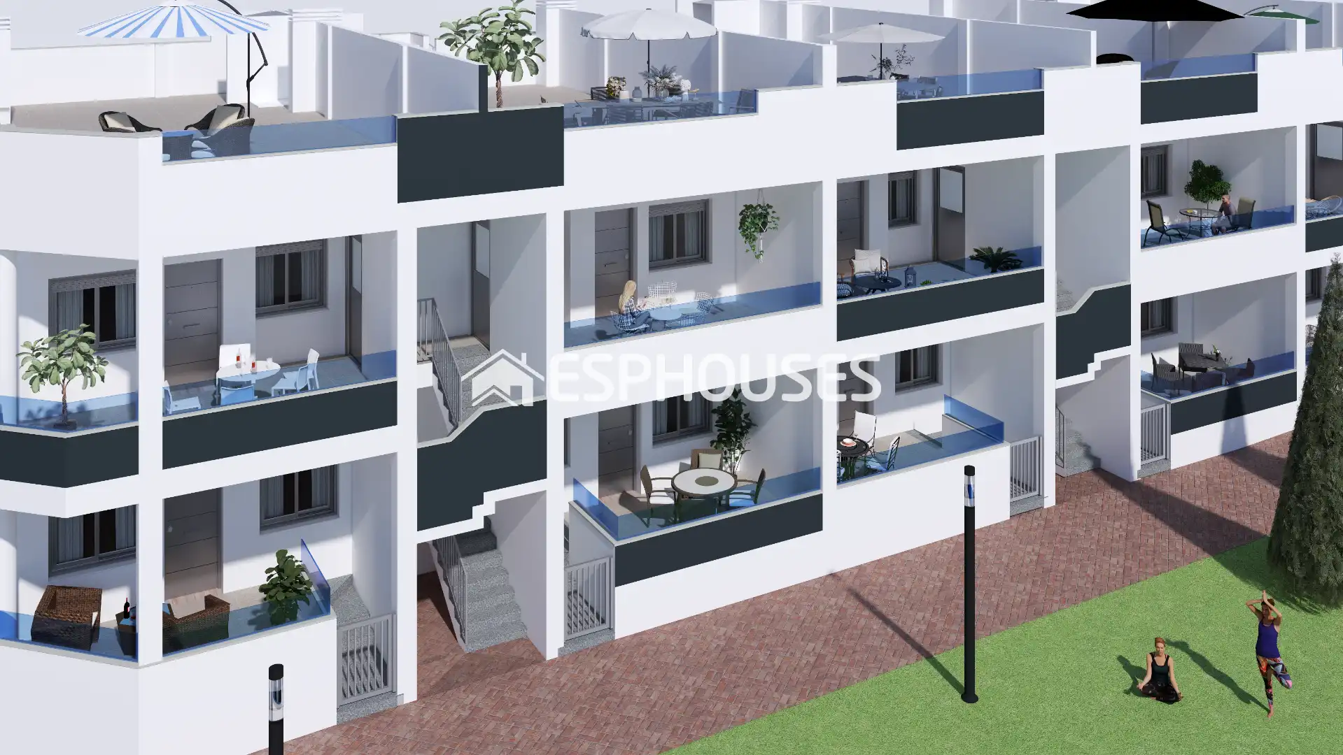 Exterior view of Ground floor for sale in Orihuela  with Air Conditioner, Terrace and Balcony