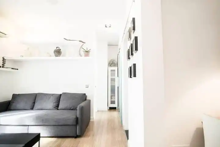 Living room of Flat for rent in Barcelona