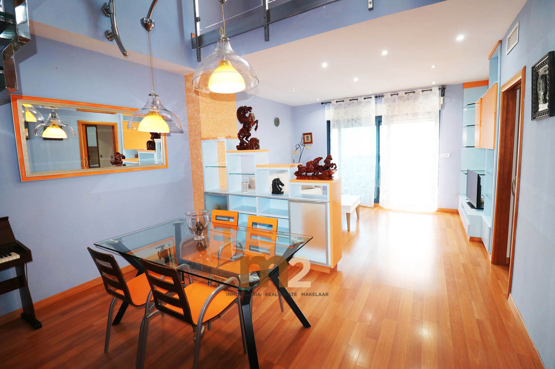 Dining room of Apartment to rent in Guardamar del Segura  with Air Conditioner, Heating and Parquet flooring