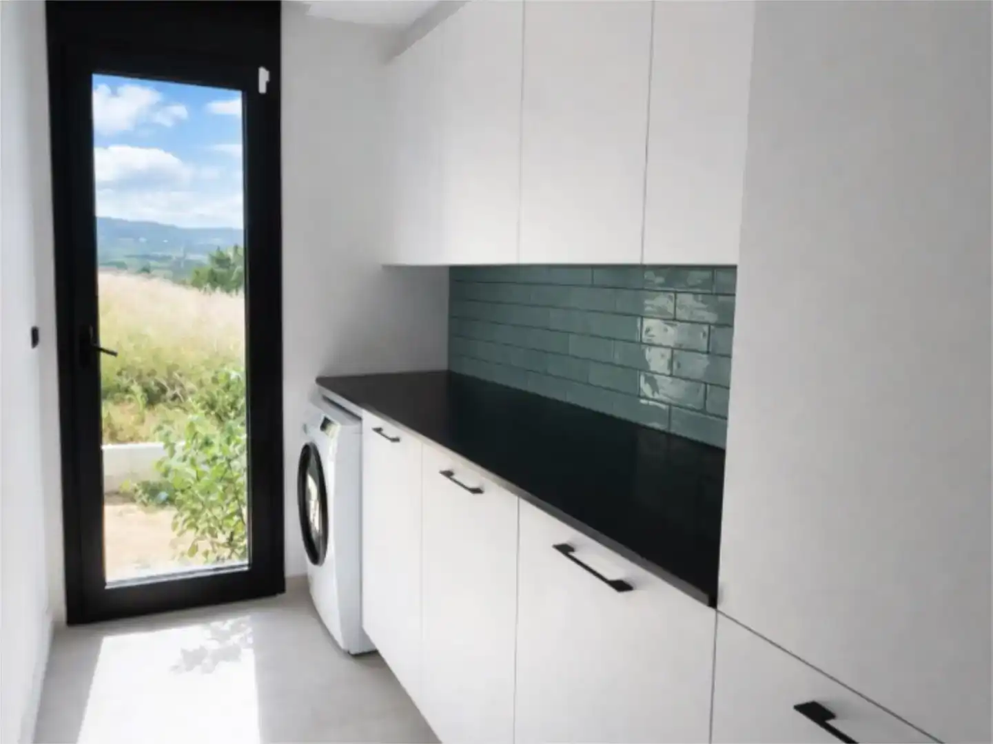 Cuina de Casa o xalet en venda en Santa Cristina d'Aro amb Aire condicionat, Terrassa i Piscina