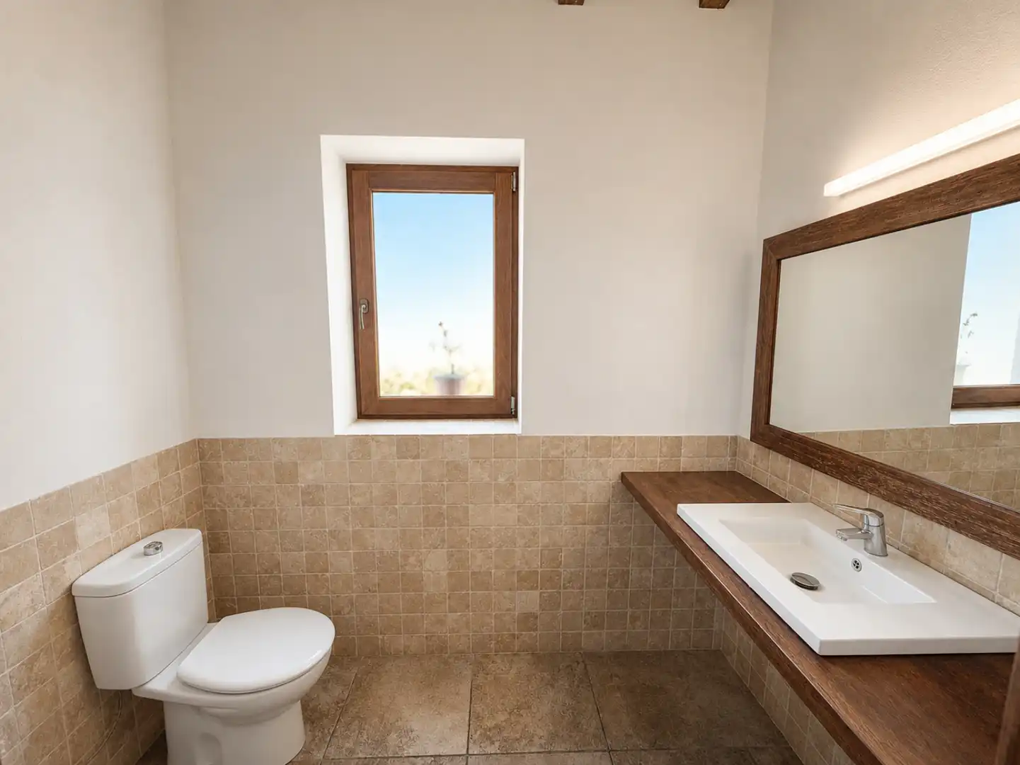Bany de Casa o xalet en venda en Lloret de Vistalegre amb Aire condicionat, Terrassa i Piscina