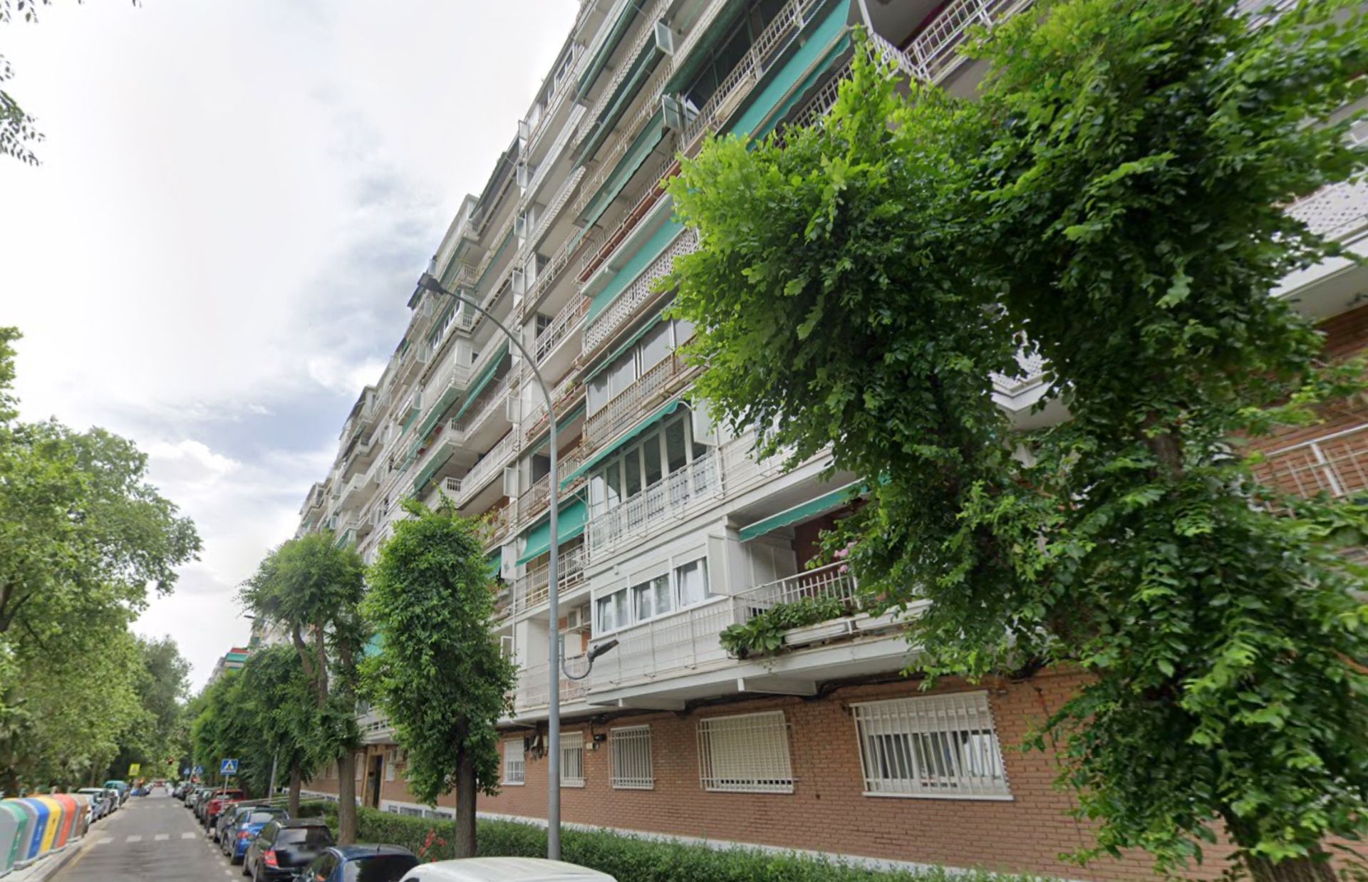 Vista exterior de Pis en venda en Alcorcón amb Calefacció, Terrassa i Moblat