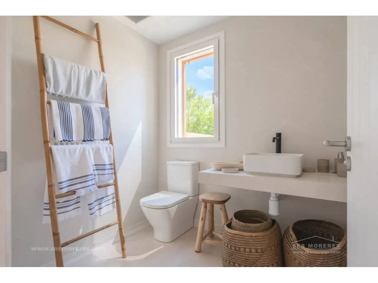 Baño de Casa o chalet en venta en Es Mercadal con Aire acondicionado, Jardín privado y Terraza