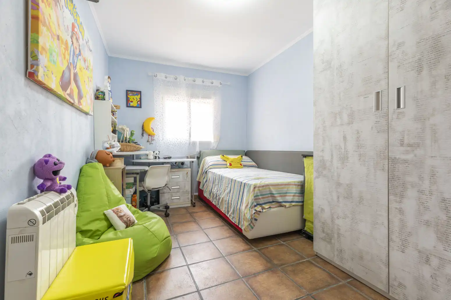 Dormitori de Casa adosada en venda en Moncada amb Aire condicionat, Calefacció i Terrassa