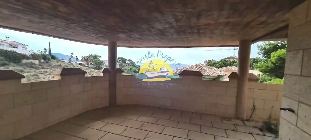 Terrasse von Country house zum Verkauf in Cartagena mit Privatgarten, Schwimmbad und Möbliert