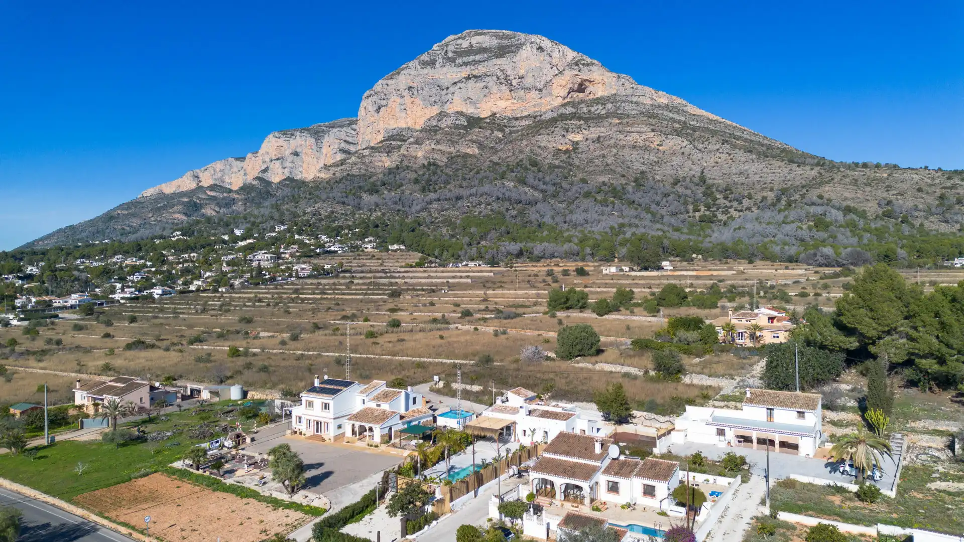 Exterior view of Houses for sale in Jávea / Xàbia  with Air Conditioner, Private garden and Swimming Pool