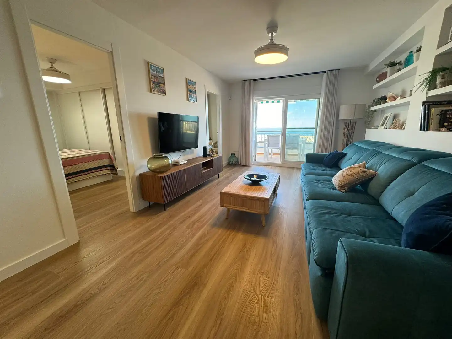 Living room of Ground floor for sale in Pilar de la Horadada  with Air Conditioner, Heating and Terrace