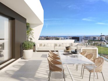 Apartament amb piscina en venda a Estepona Pueblo