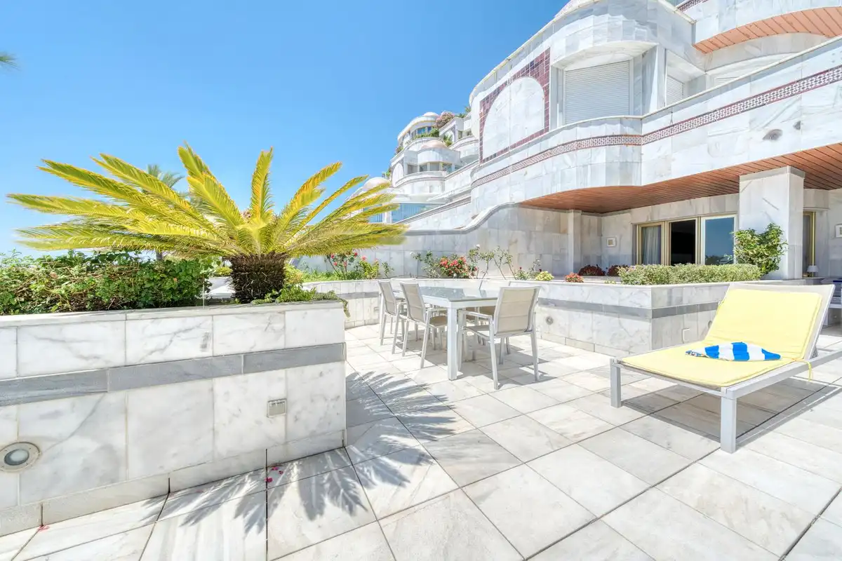 Terrassa de Apartament en venda en Marbella amb Aire condicionat, Terrassa i Traster