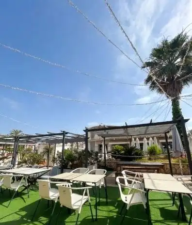 Terrassa de Apartament de lloguer en La Pobla de Farnals amb Aire condicionat, Moblat i Balcó