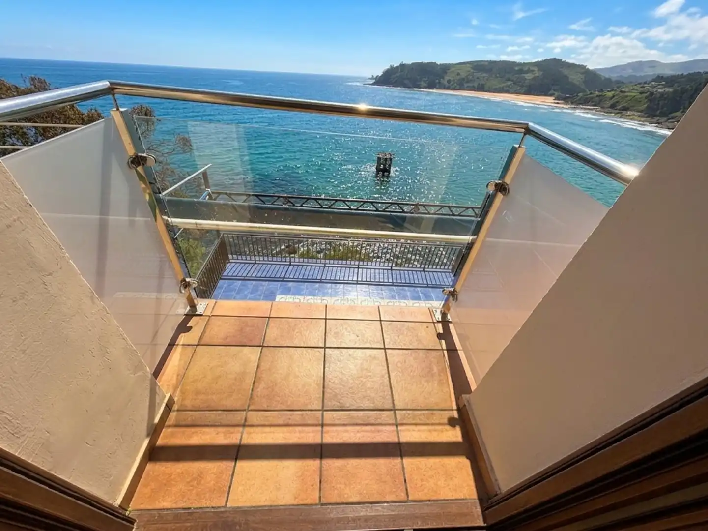 Balcony of Flat for sale in Colunga  with Heating, Furnished and Balcony