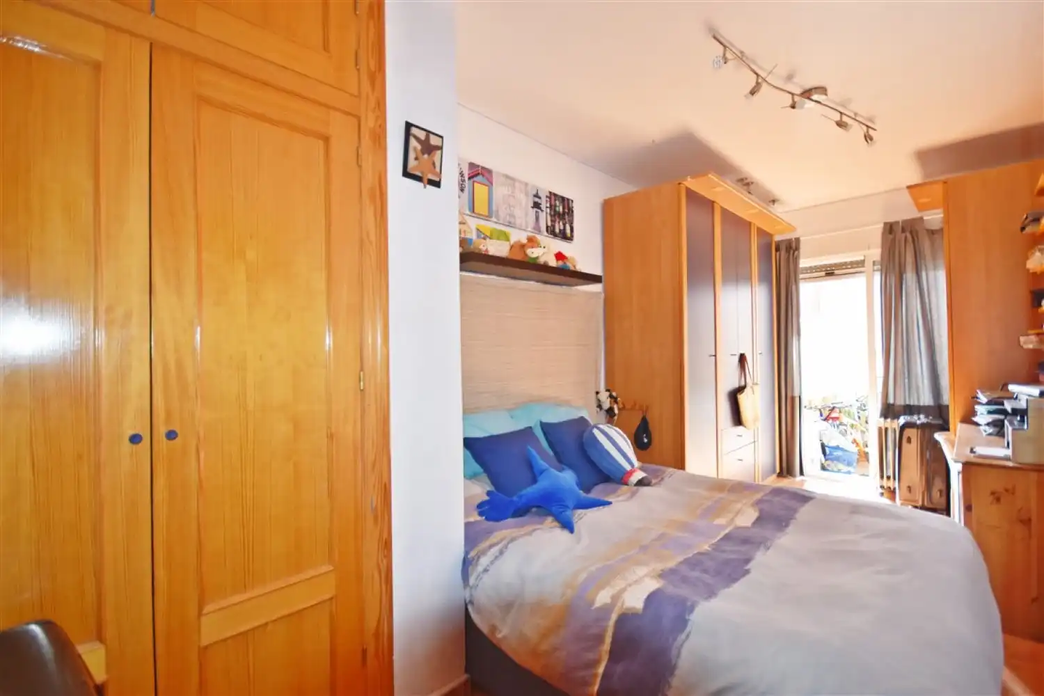 Schlafzimmer von Maisonette zum Verkauf in Mazarrón mit Klimaanlage, Heizung und Terrasse