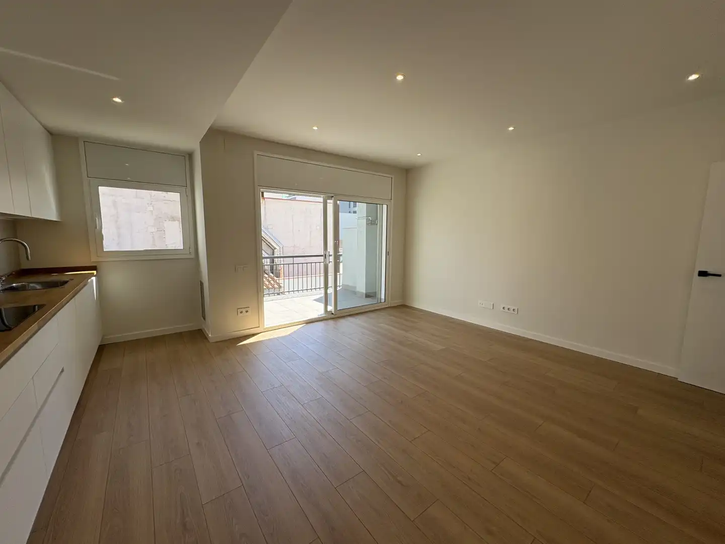 Sala de estar de Piso en venta en Sabadell con Aire acondicionado, Calefacción y Parquet