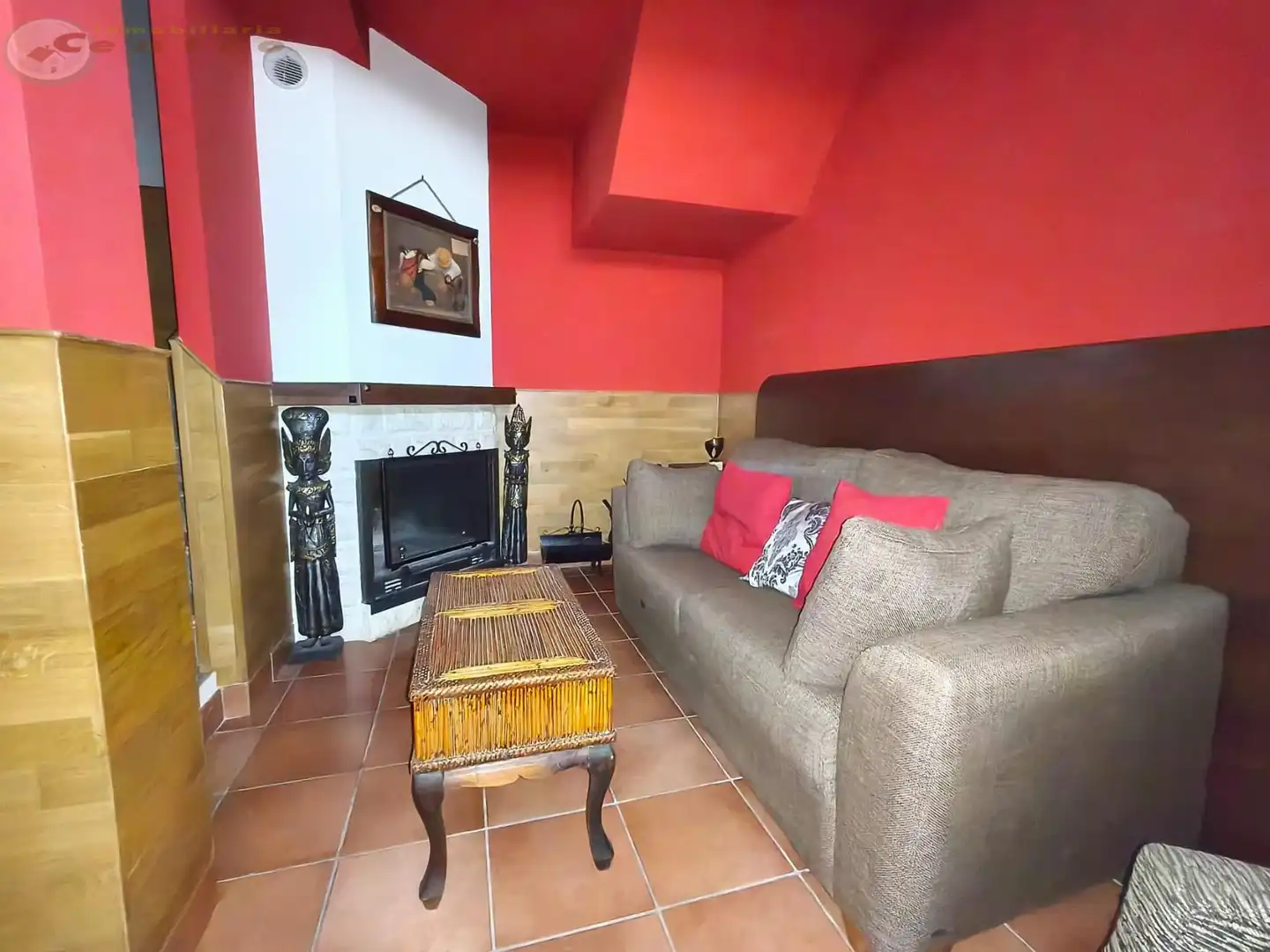 Living room of Houses for sale in Albacete  with Air Conditioner, Heating and Terrace