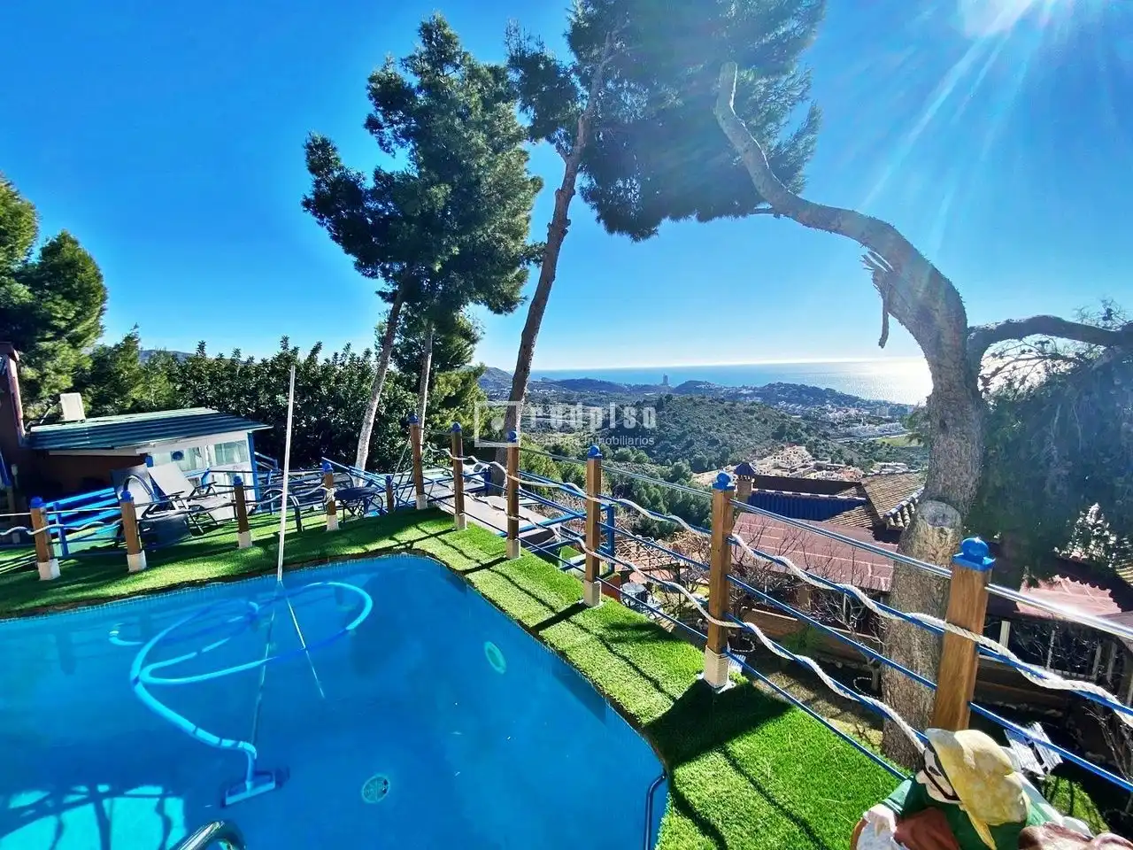 Exterior view of Houses for rent in Málaga  with Air Conditioner, Heating and Private garden