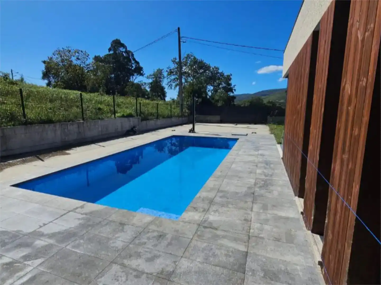Piscina de Casa o xalet en venda en Tomiño amb Aire condicionat, Jardí privat i Traster