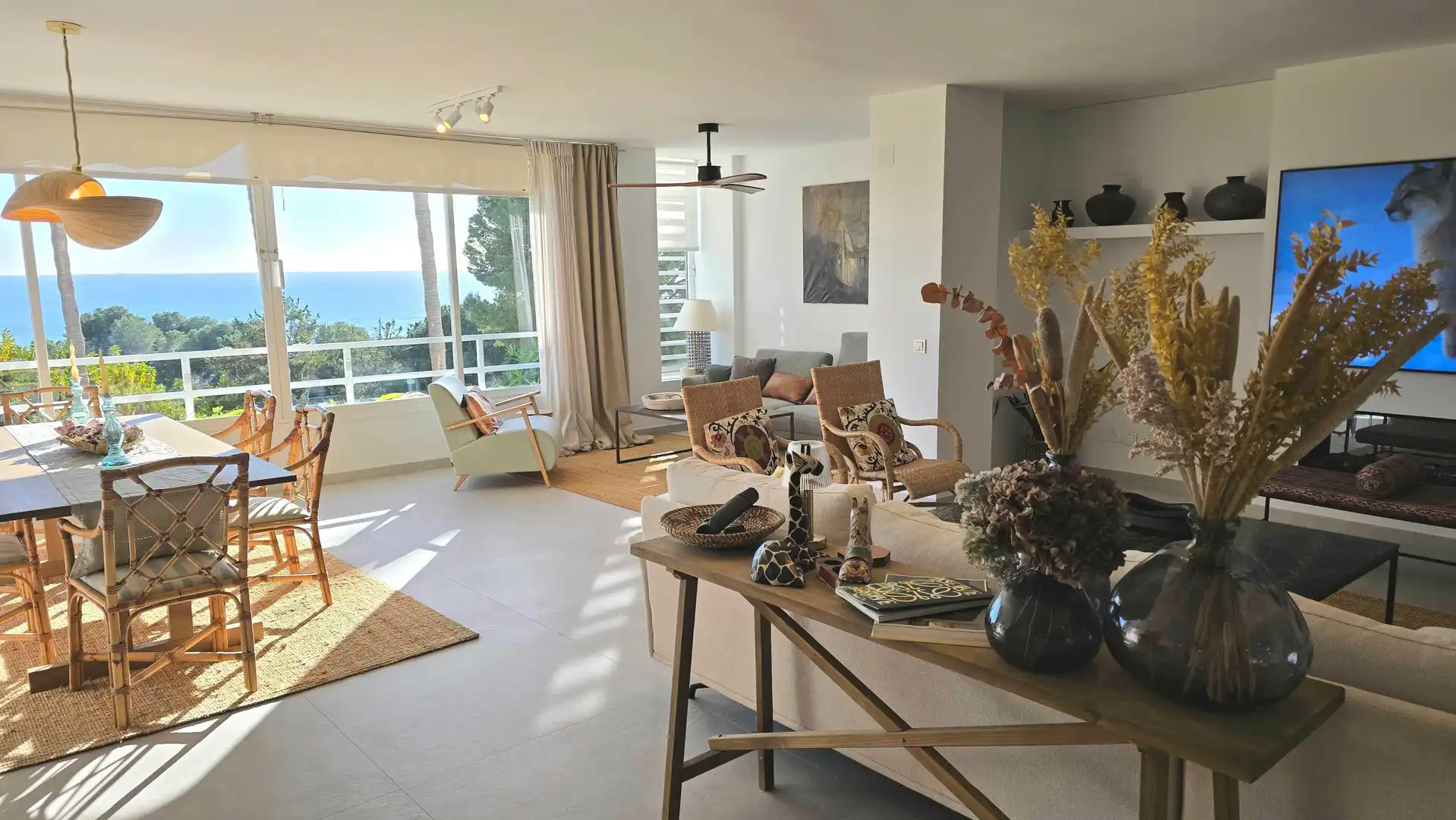 Living room of Apartments for rent in Marbella  with Air Conditioner, Heating and Furnished