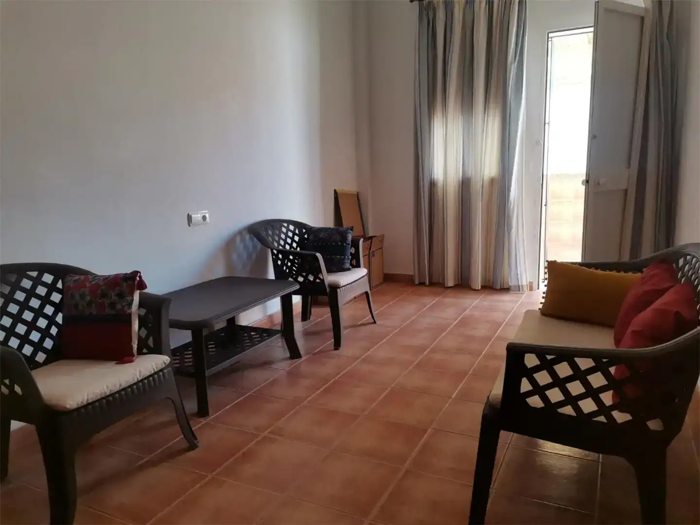 Sala de estar de Casa adosada en venta en Antequera