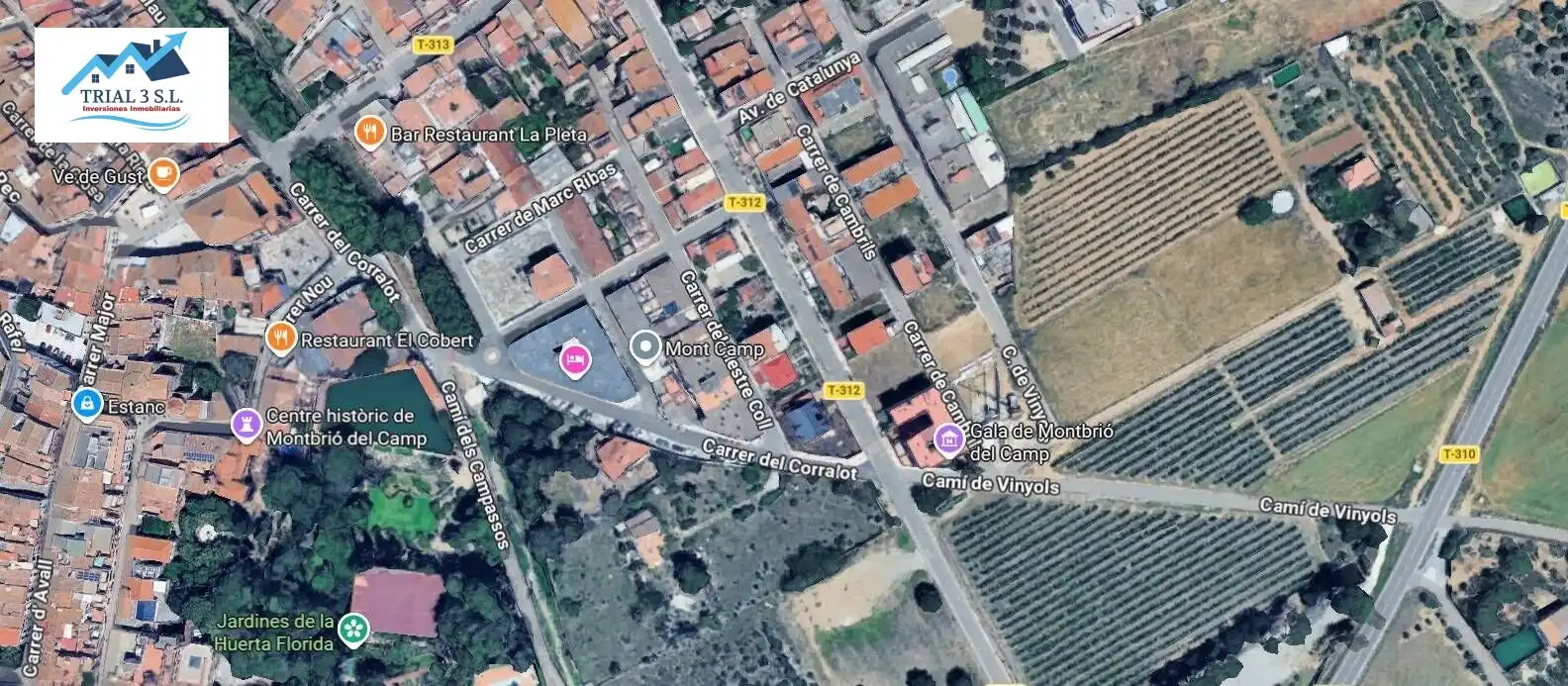 Vista exterior de Piso en venta en Montbrió del Camp con Balcón