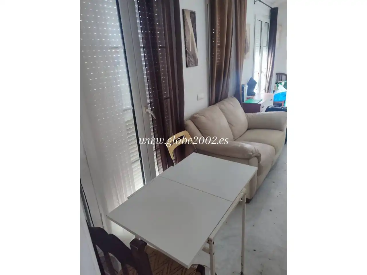 Sala de estar de Estudio de alquiler en Cádiz con Amueblado y Balcón