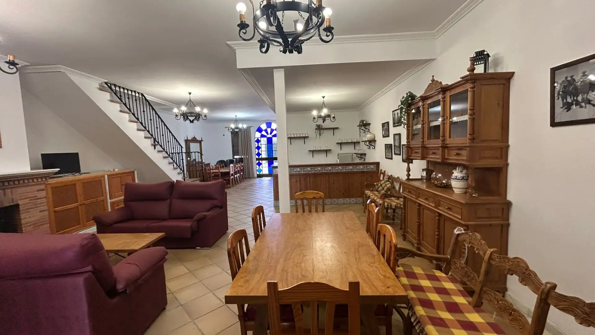 Sala de estar de Casa o chalet de alquiler en Almonte con Amueblado, Horno y Balcón