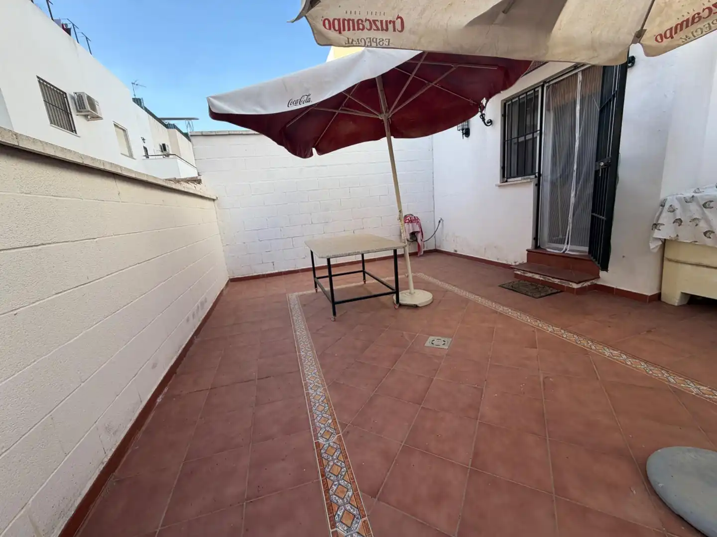 Terrassa de Casa adosada en venda en Bollullos de la Mitación