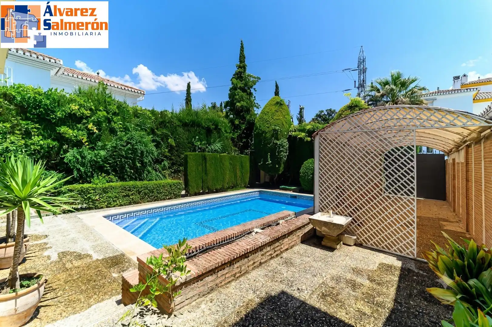 Jardín de Casa o chalet en venta en Albolote con Piscina