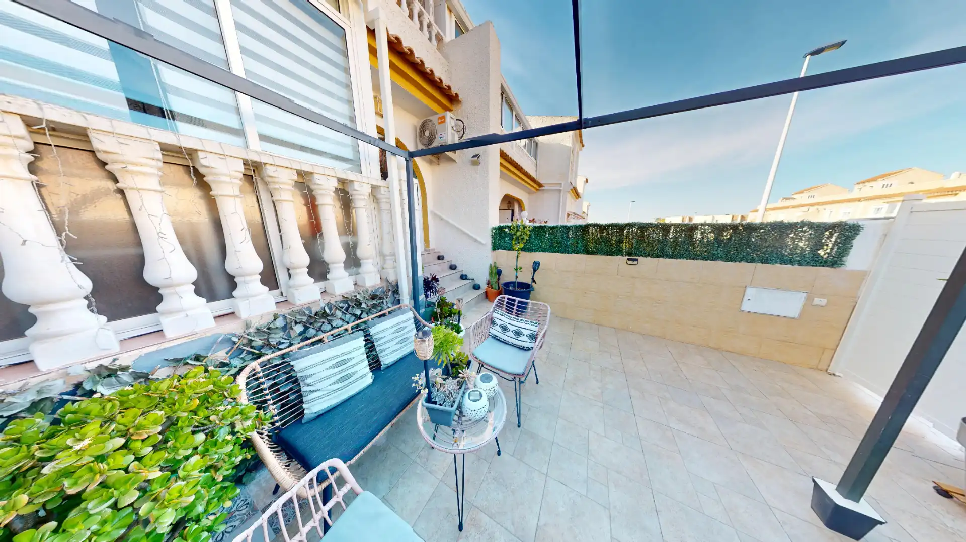 Terraza de Casa adosada en venta en Santa Pola con Aire acondicionado, Calefacción y Terraza
