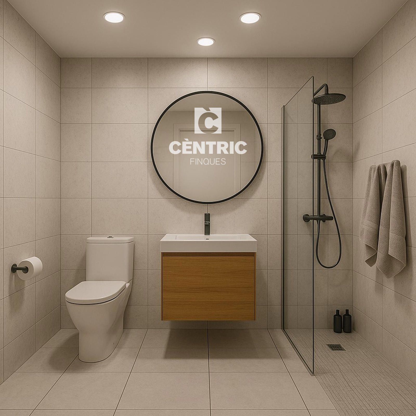 Bathroom of Flat for sale in Terrassa