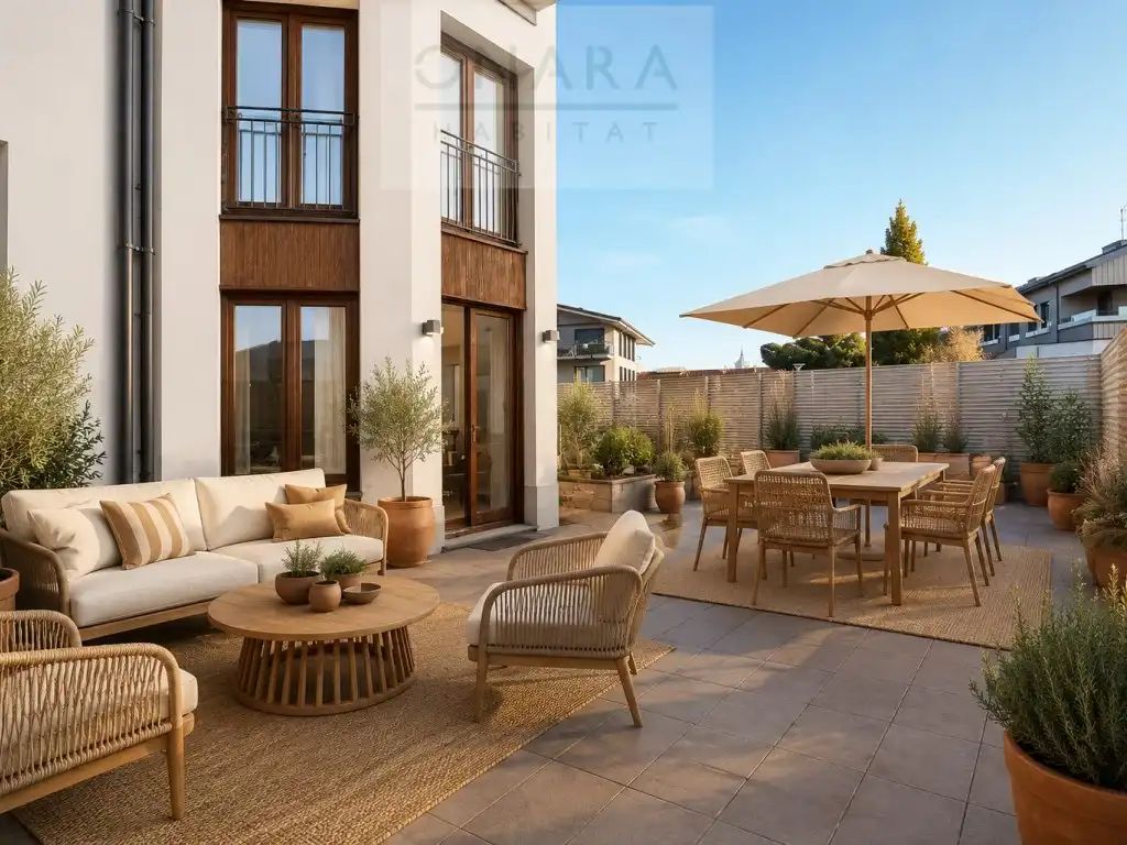 Terraza de Dúplex en venta en Hondarribia