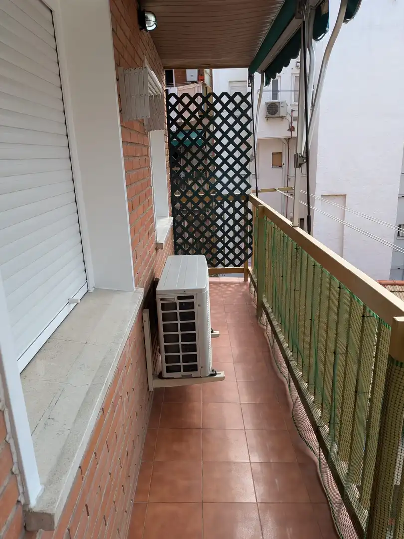 Terraza de Piso de alquiler en Barrio de Salamanca