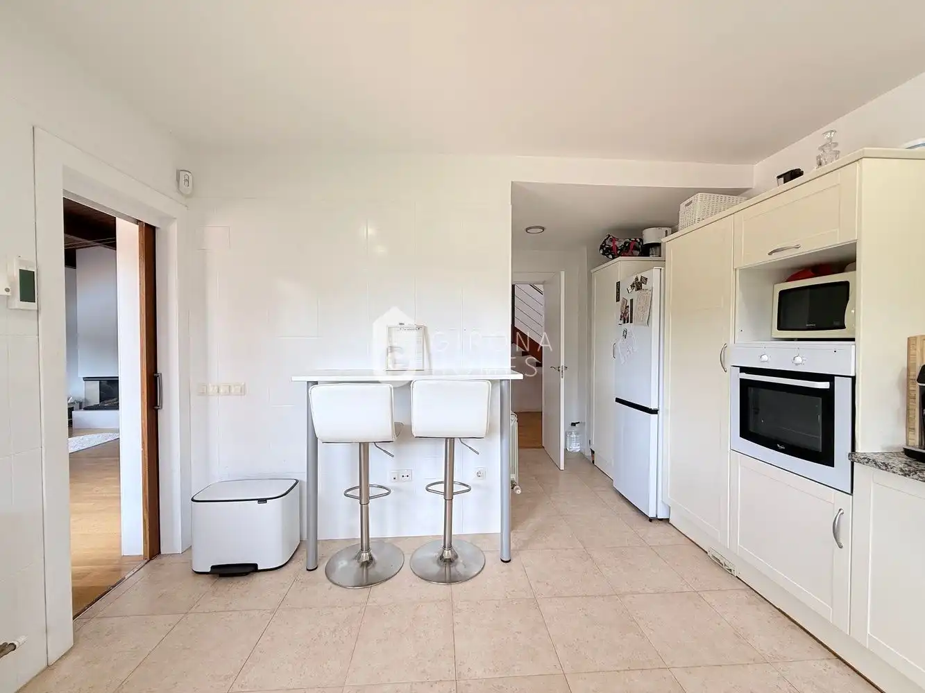 Küche von Haus oder Chalet zum Verkauf in Sant Julià de Ramis mit Klimaanlage, Heizung und Privatgarten