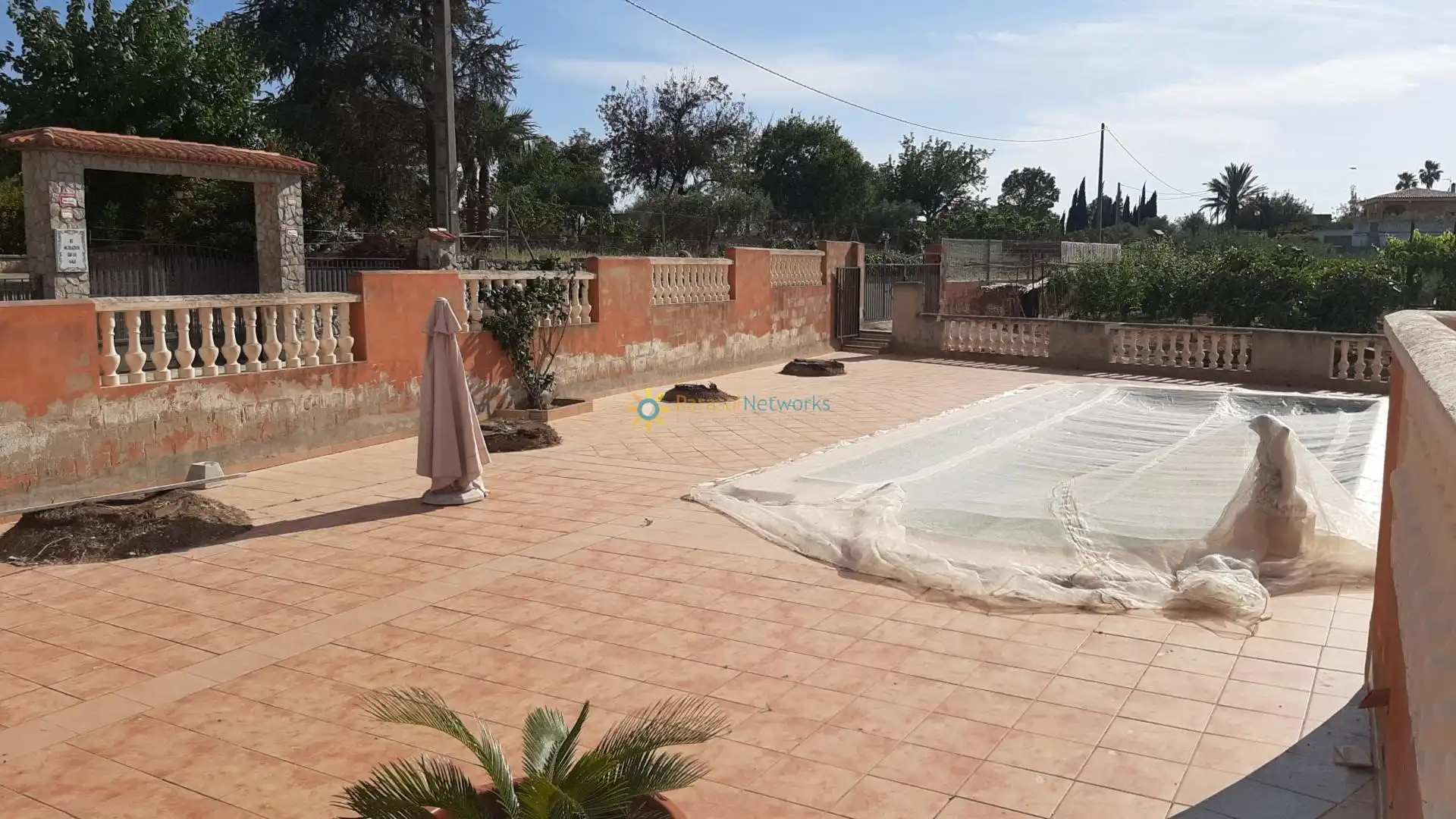 Piscina de Casa o chalet en venta en Benigànim con Aire acondicionado, Jardín privado y Terraza