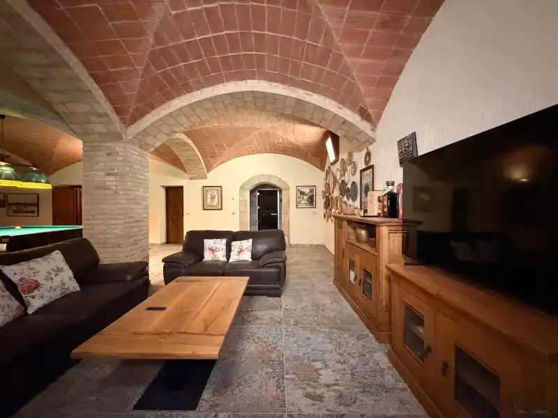 Living room of Houses for sale in Sant Feliu de Guíxols  with Air Conditioner, Heating and Private garden
