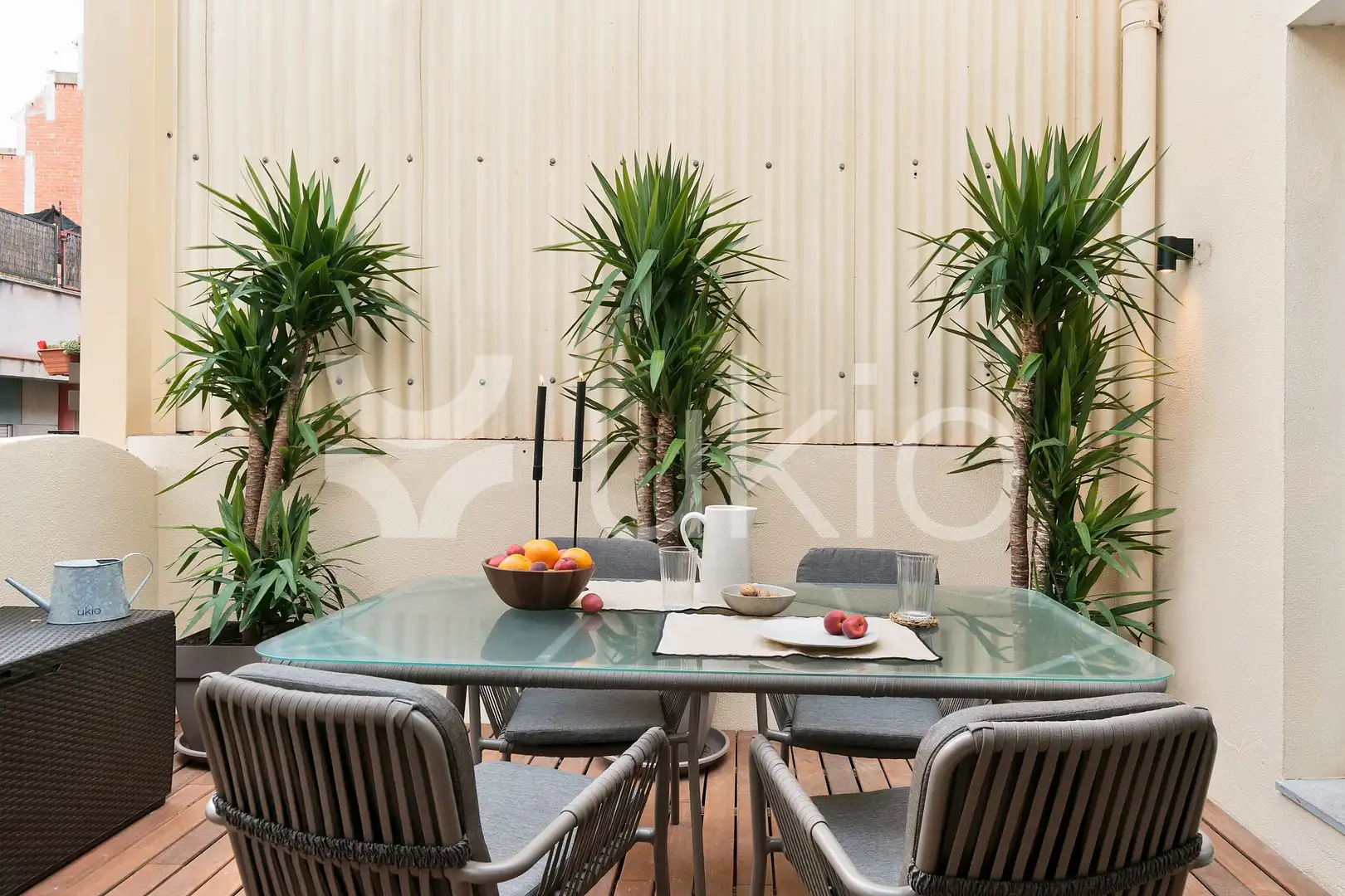 Terrace of Apartments for rent in Barcelona  with Air Conditioner, Heating and Terrace
