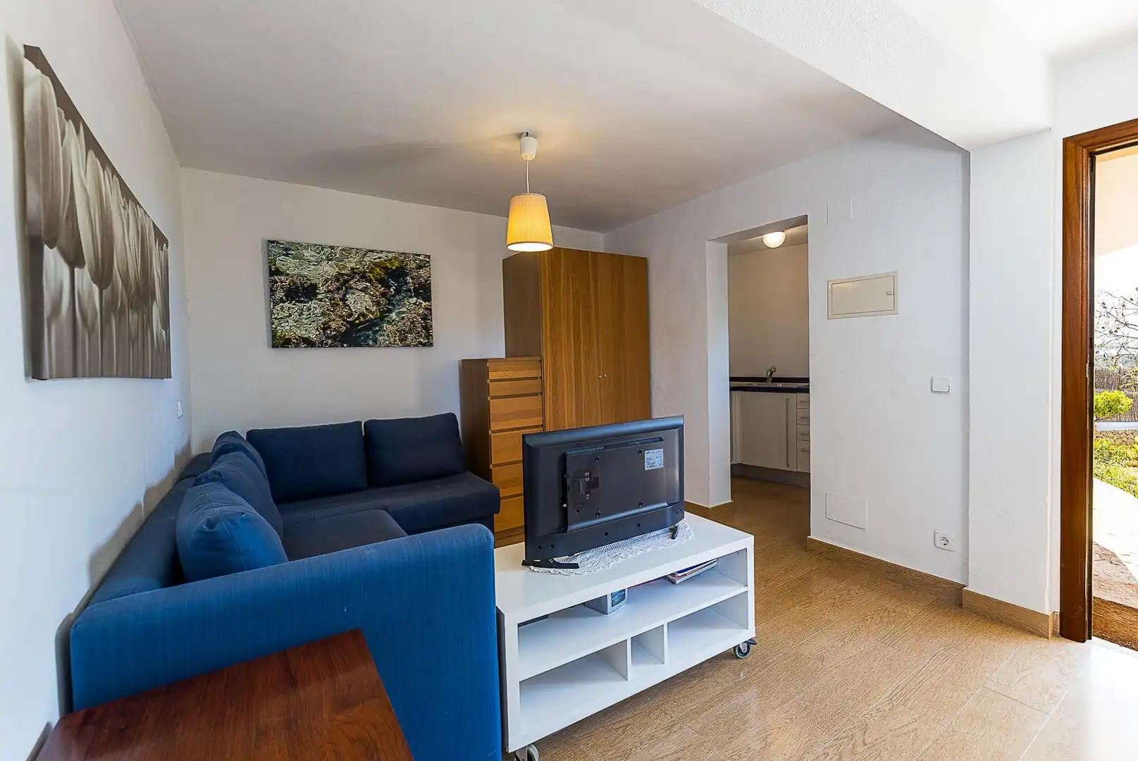 Sala d'estar de Casa o xalet en venda en  Palma de Mallorca amb Aire condicionat, Jardí privat i Terrassa