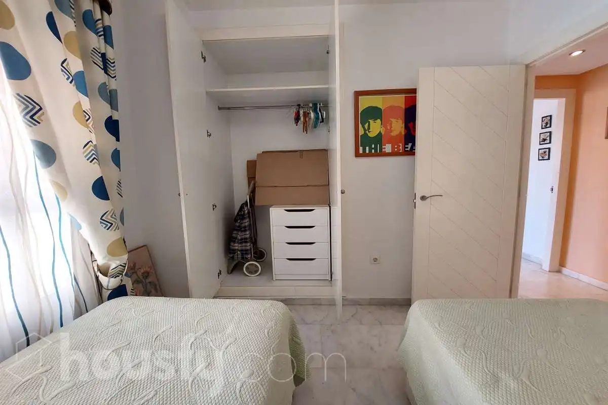Dormitori de Pis en venda en Villajoyosa / La Vila Joiosa amb Aire condicionat, Jardí privat i Terrassa