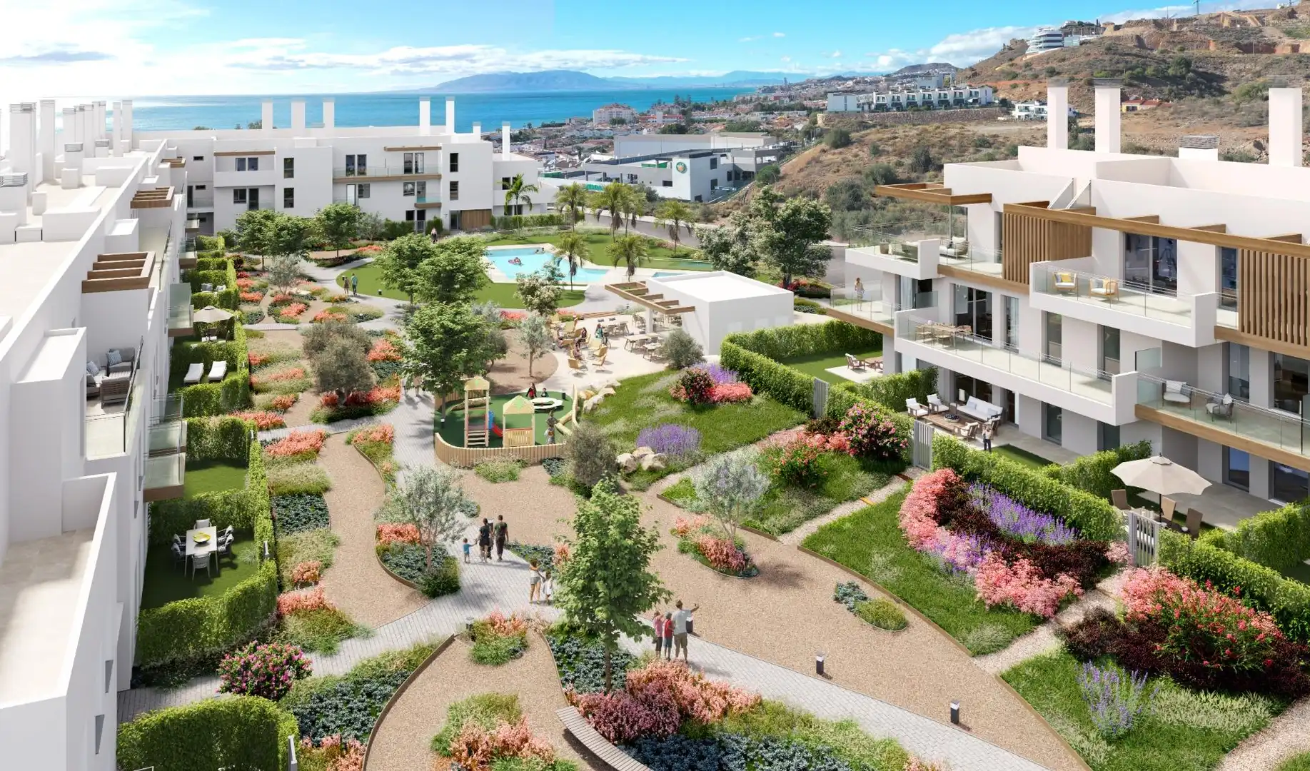 Exterior view of Ground floor for sale in Rincón de la Victoria  with Air Conditioner, Heating and Private garden