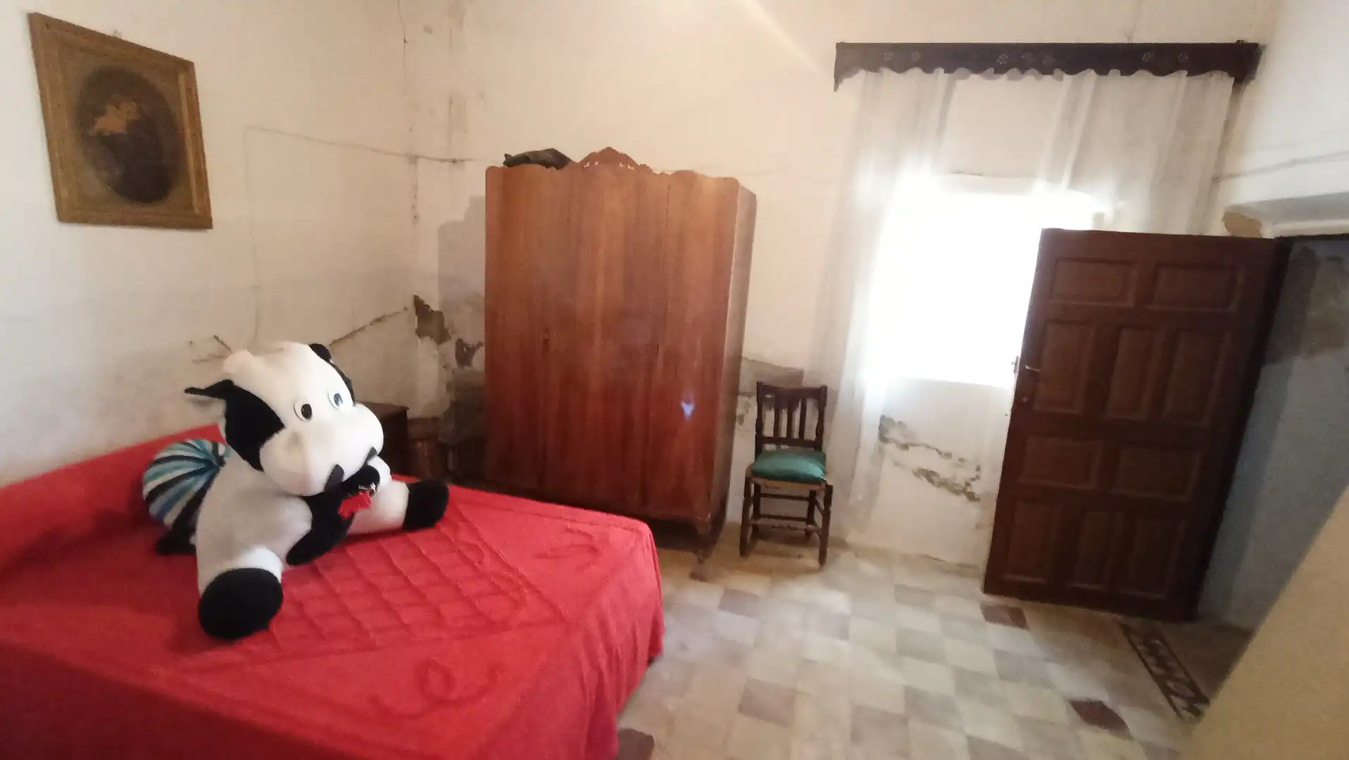 Dormitori de Casa o xalet en venda en Lucillos amb Terrassa