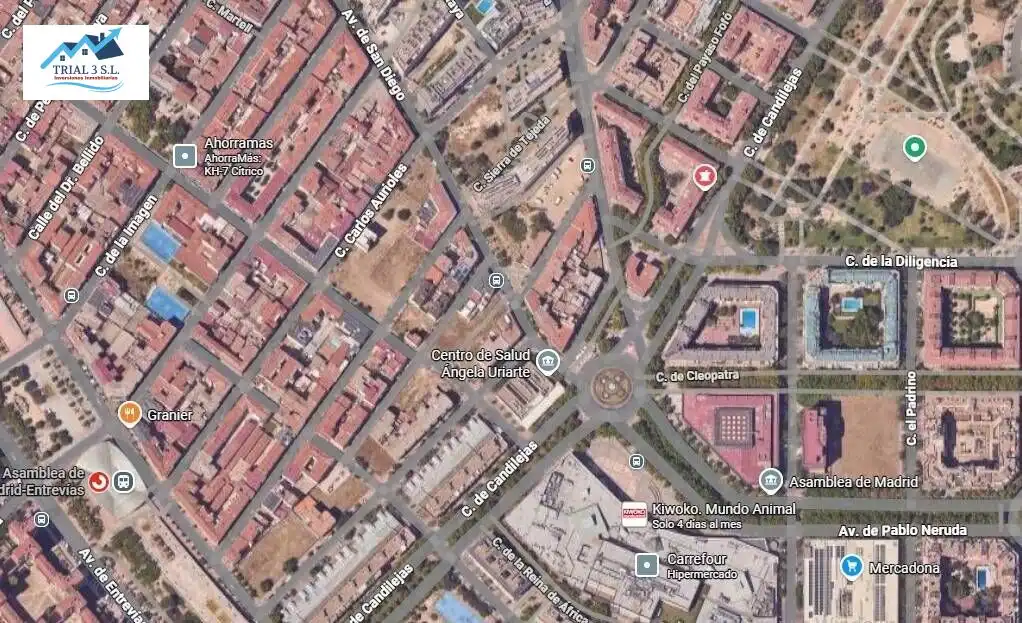 Vista exterior de Piso en venta en Madrid