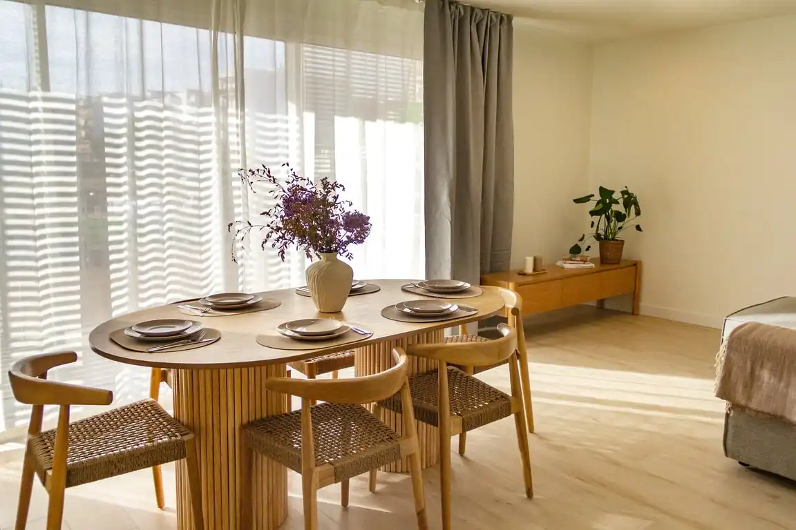 Comedor de Apartamento en venta en Jávea / Xàbia con Aire acondicionado, Terraza y Trastero