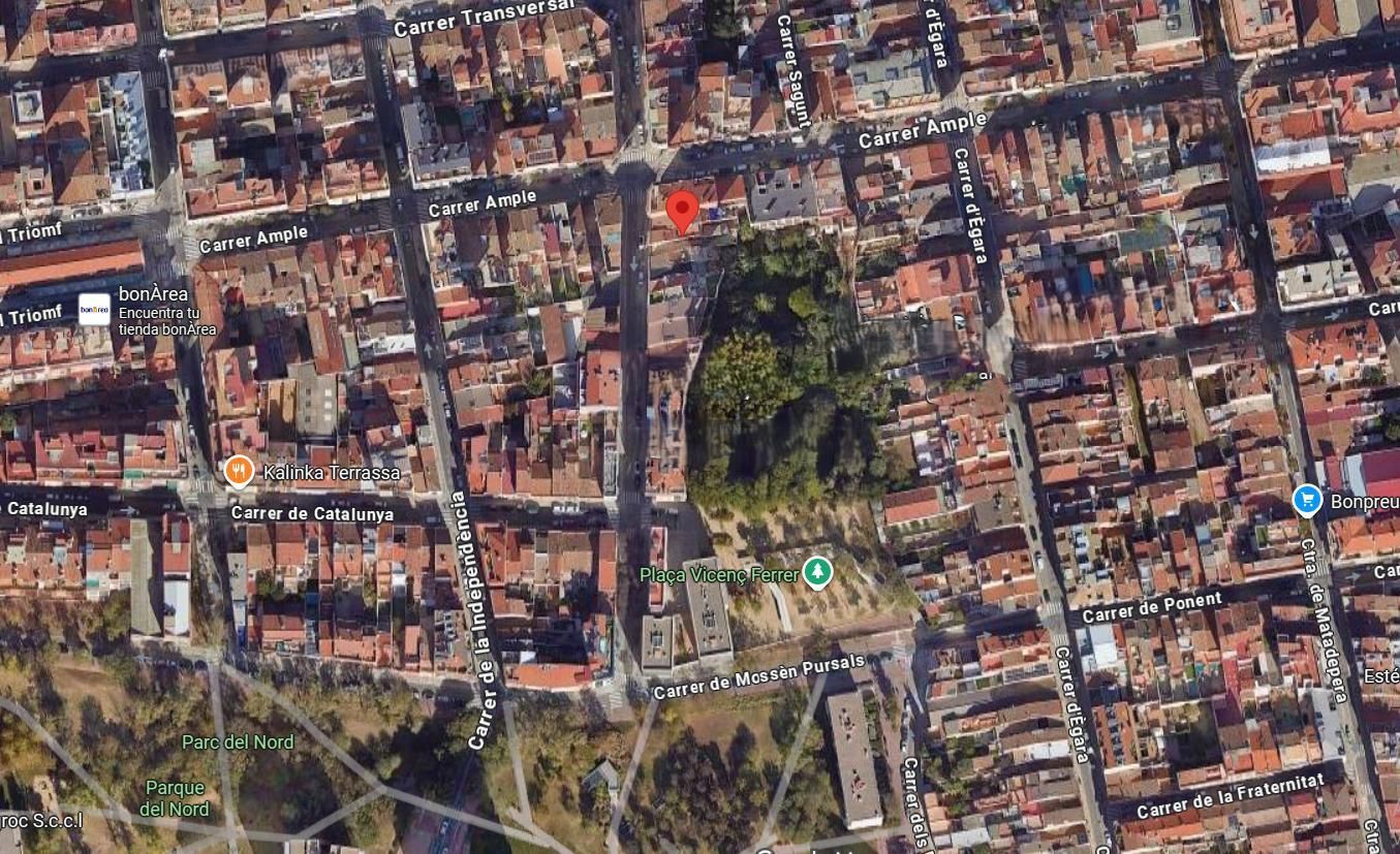 Exterior view of House or chalet for sale in Terrassa  with Air Conditioner, Private garden and Terrace