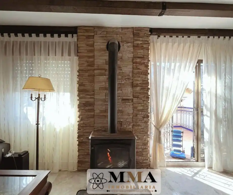 Sala de estar de Ático en venta en Huelva con Aire acondicionado, Calefacción y Terraza